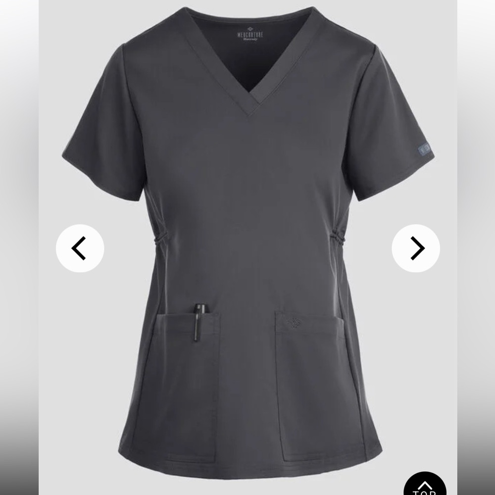 Medcouture Maternity Scrub top